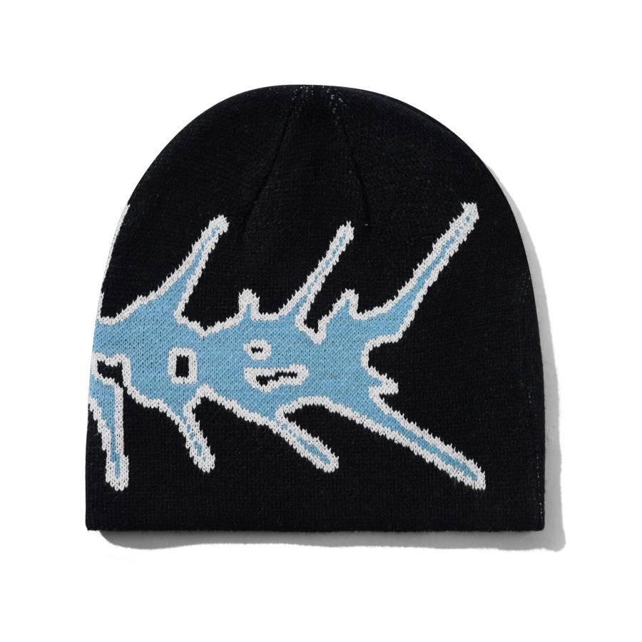 Butter Goods ビーニー Butter Goods（バターグッズ） BUTTER GOODS Nail Skully Beanie Black