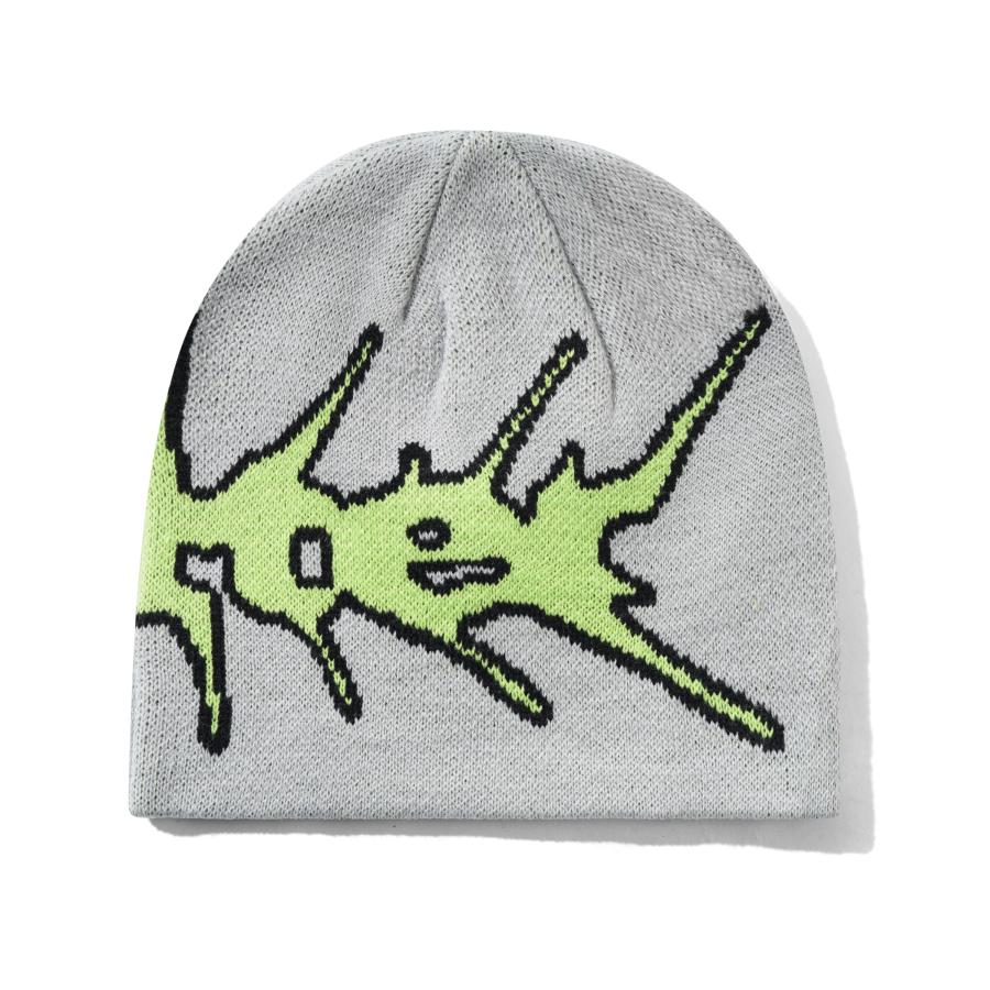Butter Goods（バターグッズ） BUTTER GOODS Nail Skully Beanie Grey 