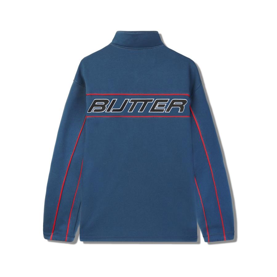 Butter Goods BUTTER GOODS PIPE 1/4ZIP プルオーバー スレートブルー 