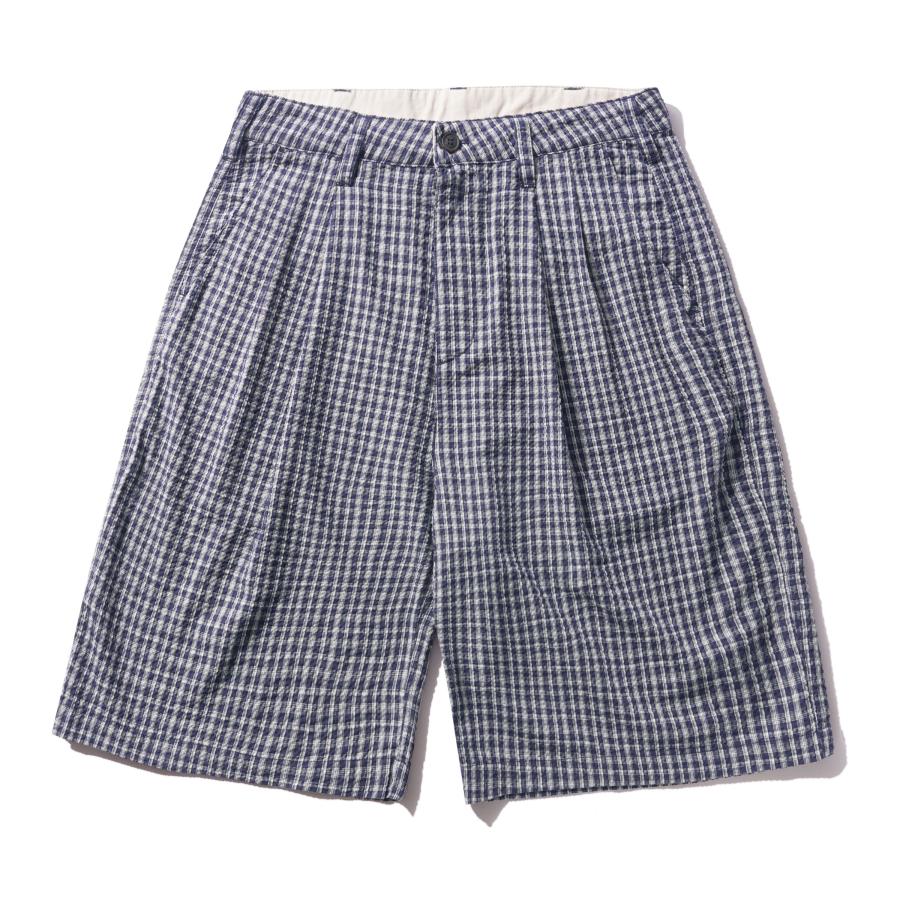 せ*り様 Butter グッズチェック柄 ショートパンツ 32サイズ Butter Goods（バターグッズ） BUTTERGOODS Pleated Shorts Plaid