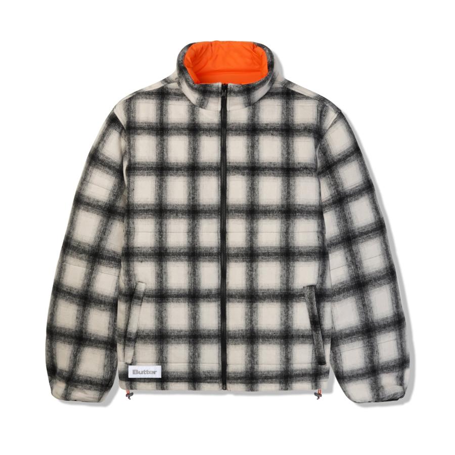 Butter Goods（バターグッズ） BUTTER GOODS REVERSIBLE PLAID PUFFER