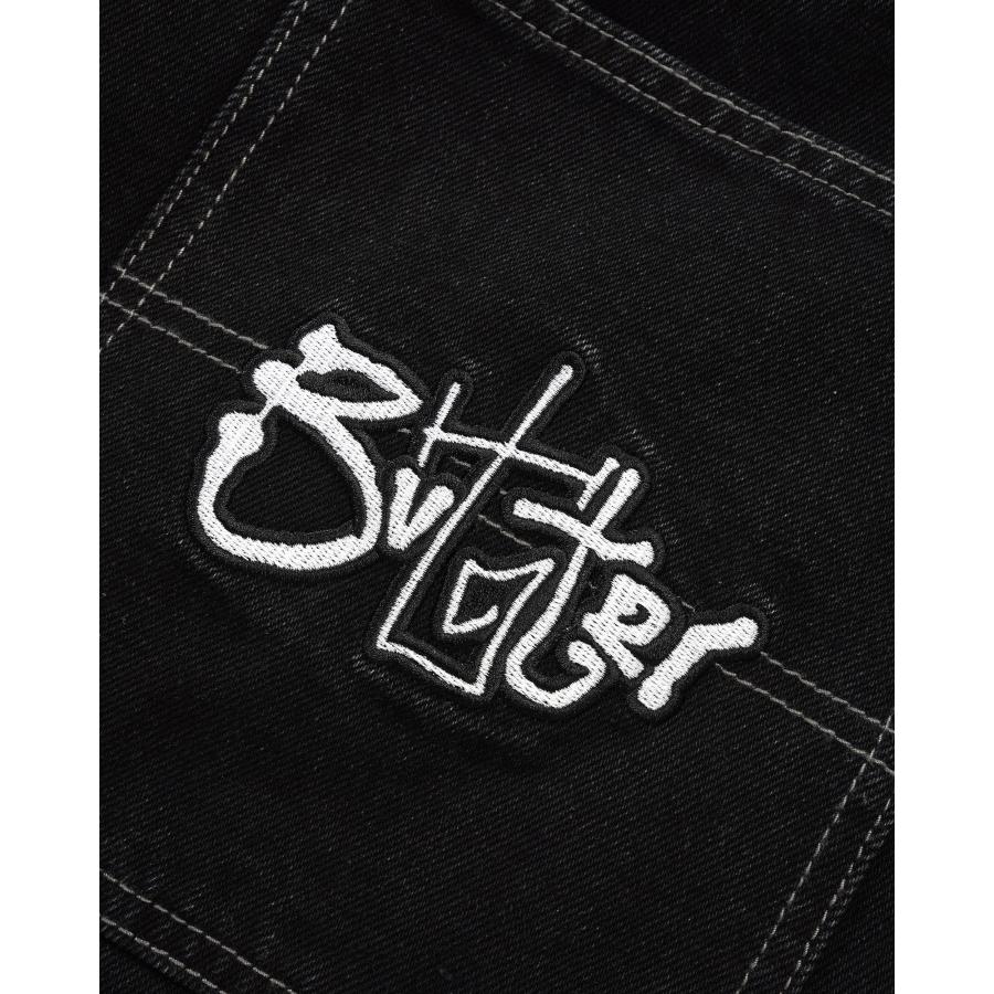 T*T様 Butter goods ブラックデニム34/32 希少 Butter Goods（バターグッズ） パンツ BUTTER GOODS LOCK BAGGY DENIM