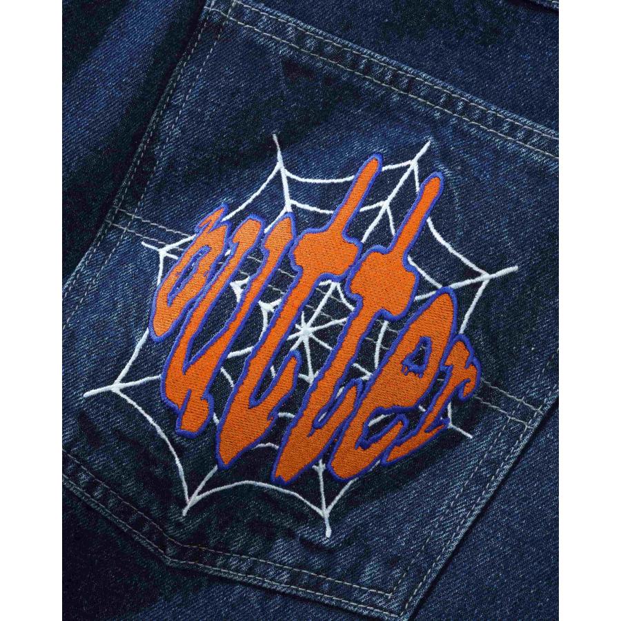 Butter Goods BUTTER GOODS スパイダー デニム ジーンズ ダーク Butter Goods BUTTER GOODS スパイダー デニム ジーンズ ダーク