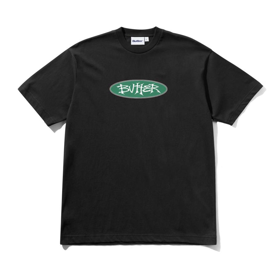 Butter Goods（バターグッズ） BUTTER GOODS Tide Tee Black Tシャツ 