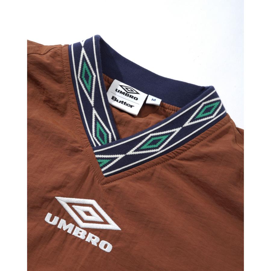 Butter Goods BUTTER GOODS×UMBRO Training Pullover Chocolate/Tan 