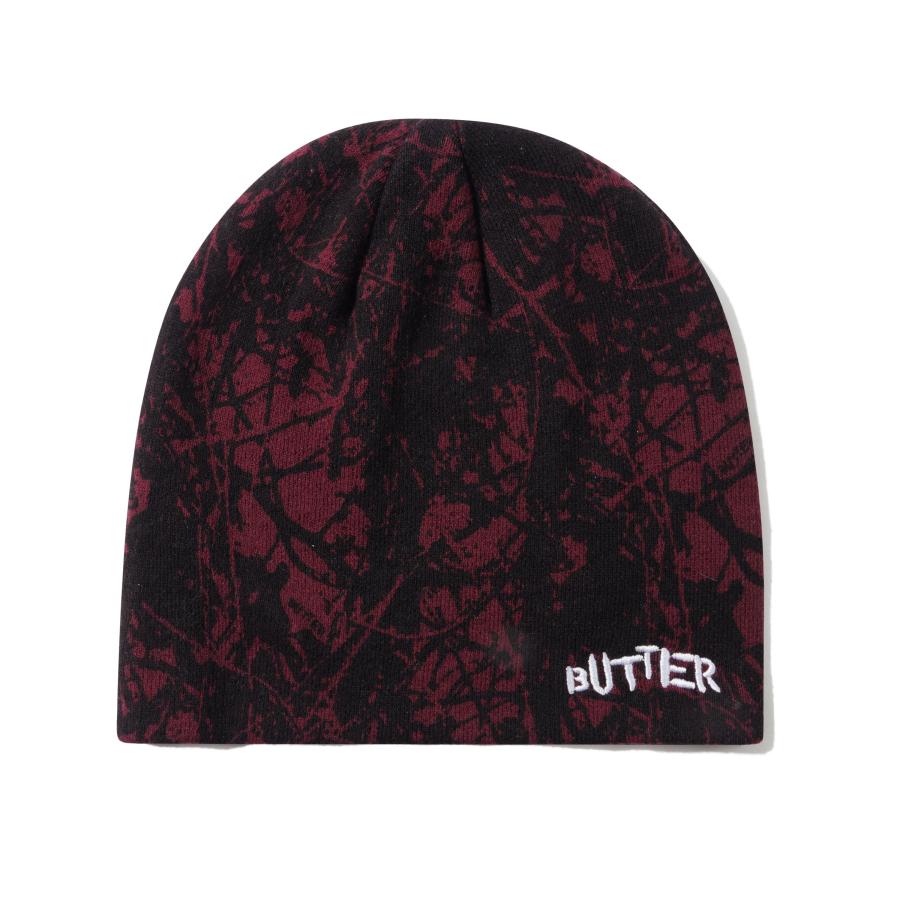 Butter Goods BUTTER GOODS Woods Camo Skully Beanie Rust ビーニー メンズ レディース  バターグッズ 帽子 ニット帽 RAWDRIP 通販 Yahoo!ショッピング