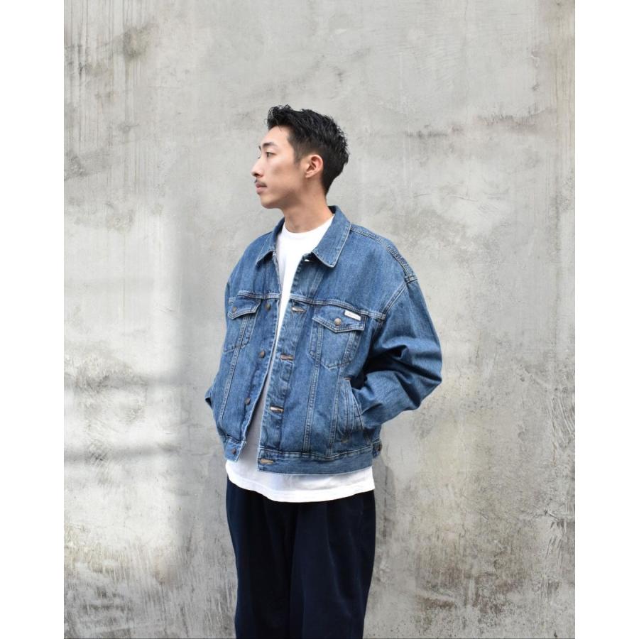 Calvin Klein アーカイブ エッセンシャル トラッカージャケット ブルー  