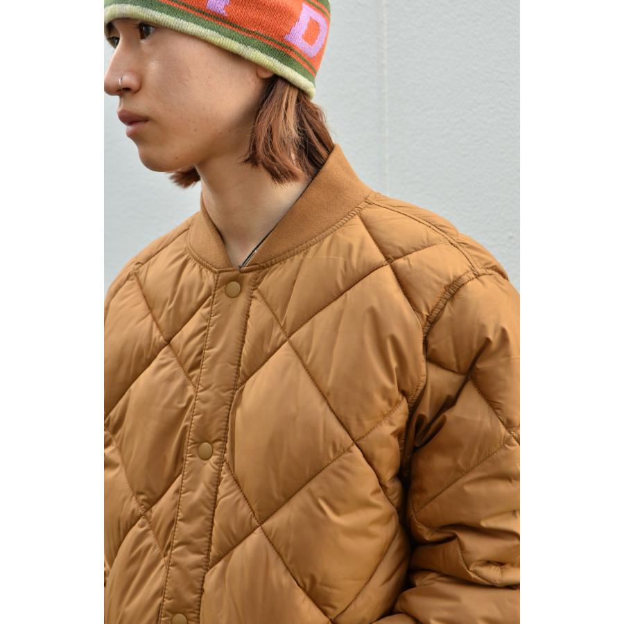 Calvin Klein リバーシブル キルティング ジャケット カーキ x