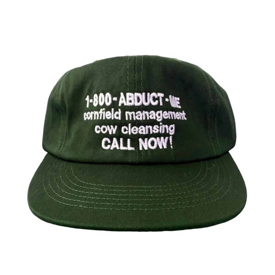キャップス 1-800-ABDUCT-ME 6パネル ストラップバック キャップ