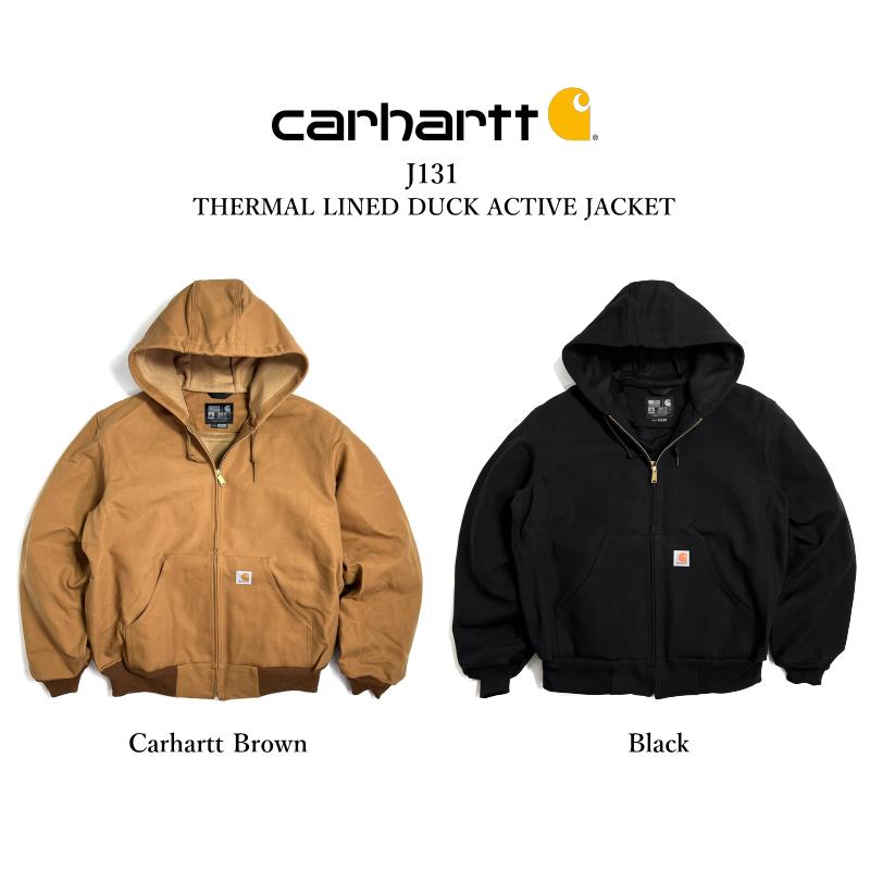 Carhartt カーハート J131 サーマル ラインド ダック アクティブ Carhartt カーハート J131 サーマル ラインド ダック アクティブ