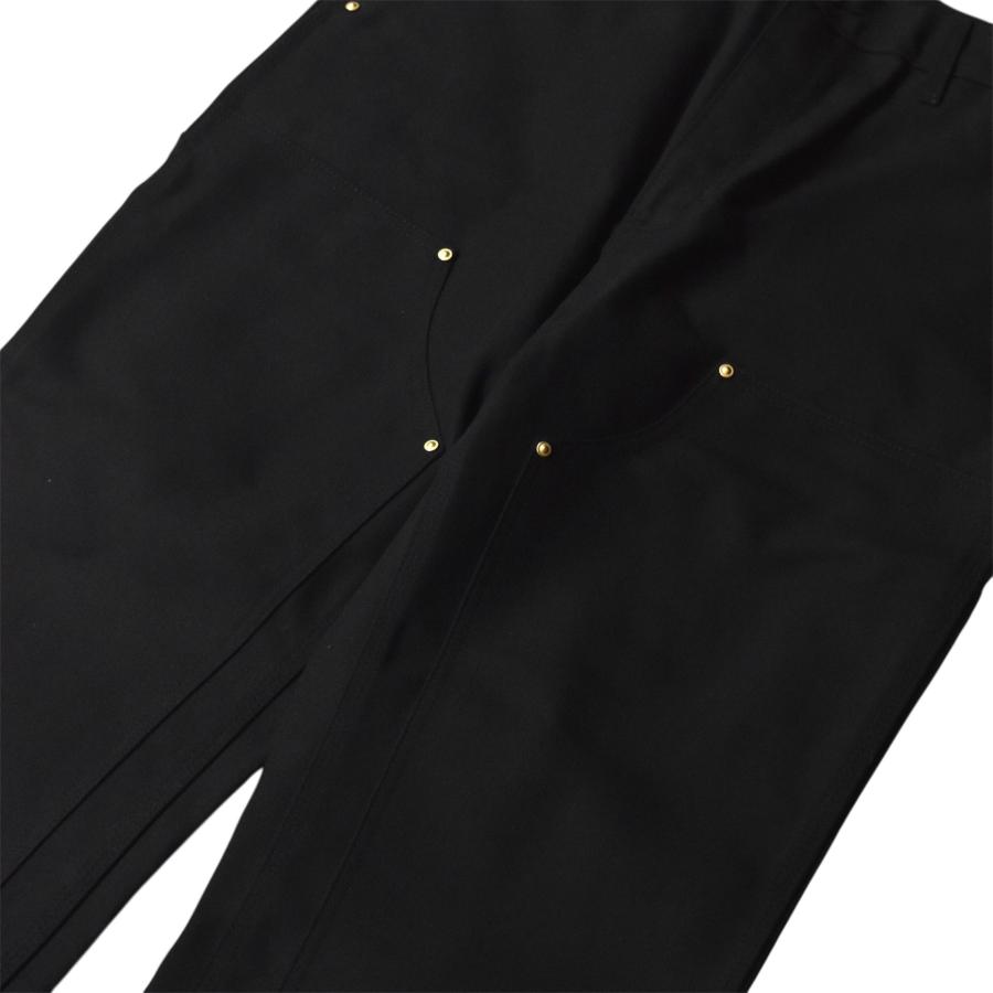 Carhartt B01 Dungaree Fit ブラック 36x30 CARHARTT B01 CANVAS DOUBLE KNEE DUNGAREES - UNION CUT&SEWN