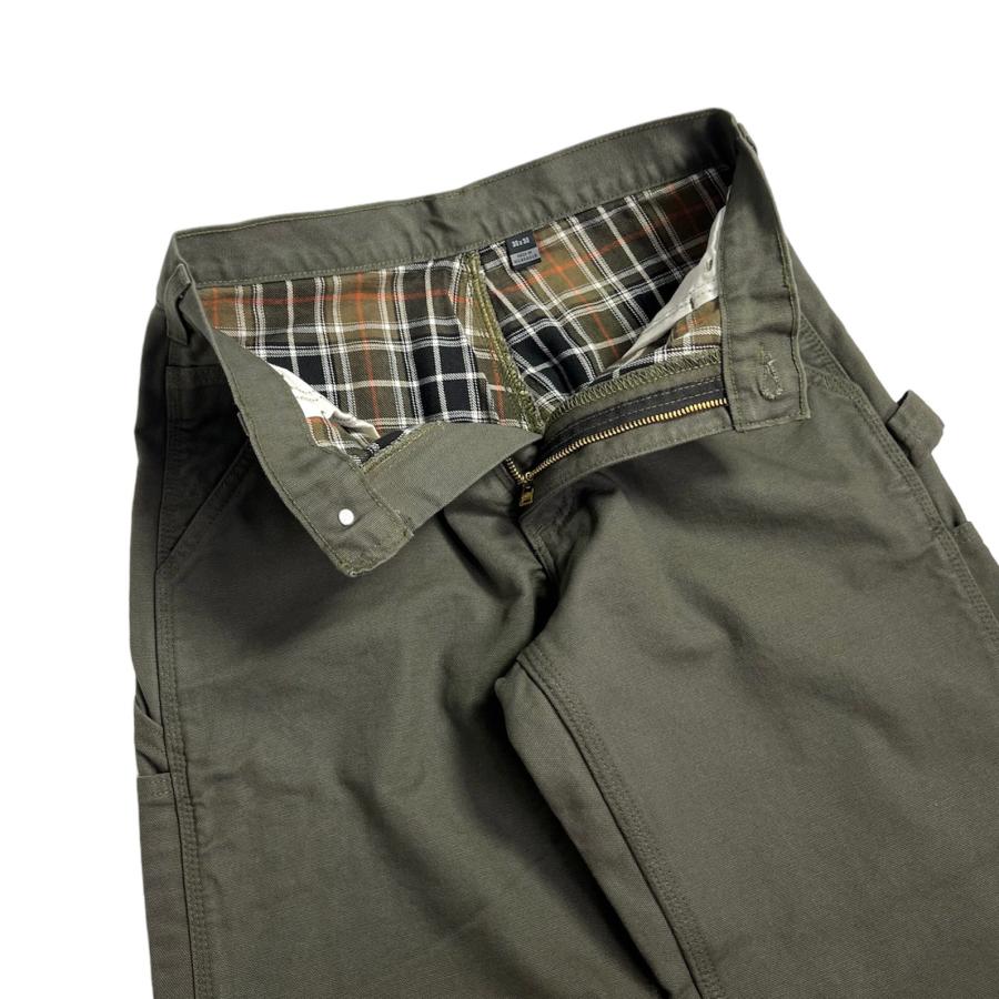Carhartt B111-MOS ワークパンツ チェック柄 W42xL30 Carhartt カーハート B111 ルーズフィット ウォッシュド ダック