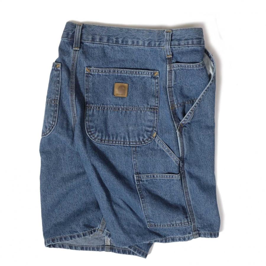 Carhartt カーハート デニム ワーク ショーツ B28 ディープ Carhartt カーハート デニム ワーク ショーツ B28 ディープ