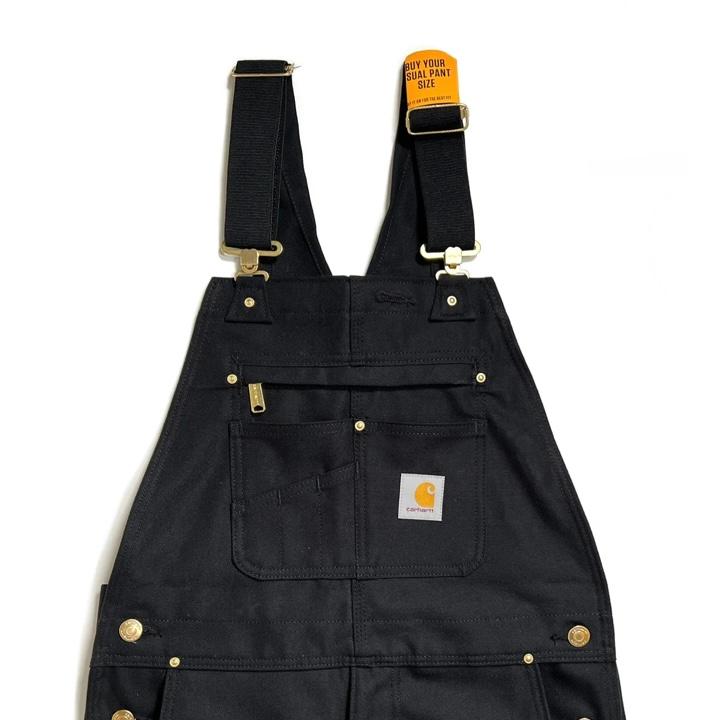 Carhartt カーハート ダック ビブ オーバーオール ブラック