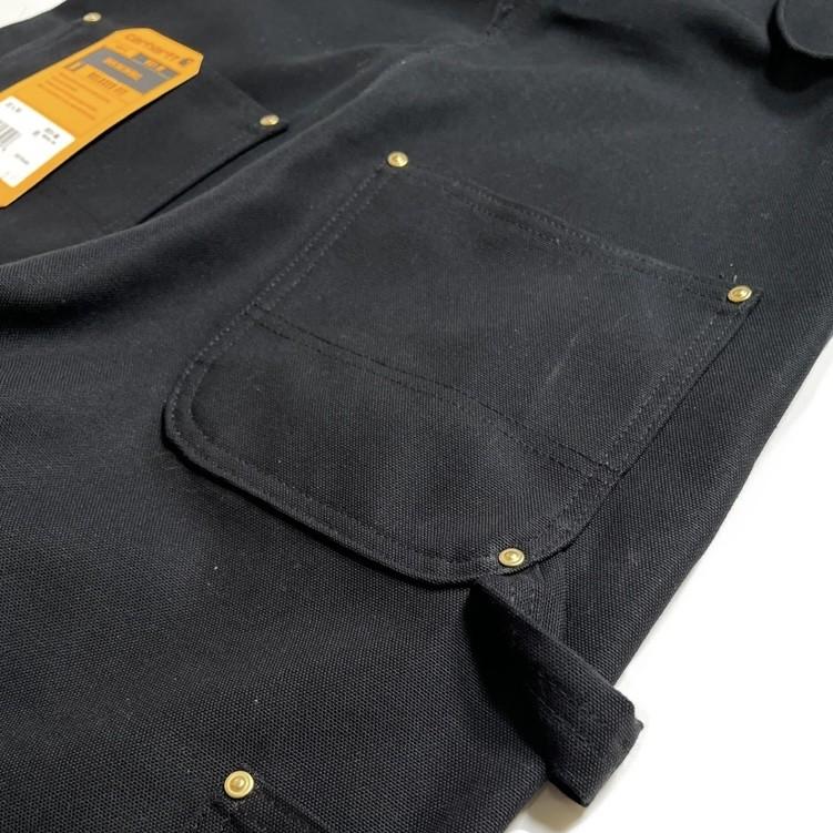 カーハート ブラックオーバーオール・つなぎ 黒 メンズ Carhartt WIP カーハート メンズ ビブ オーバーオール ブラック