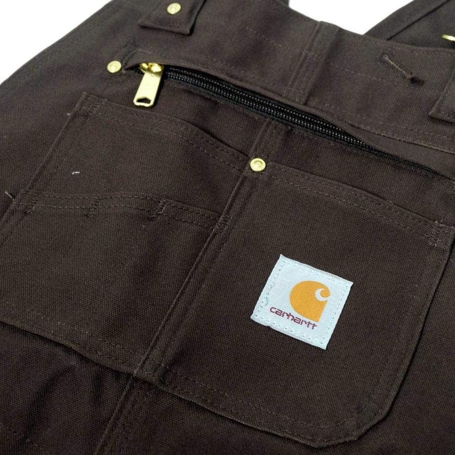 Carhartt カーハート ダック ビブ オーバーオール ダーク