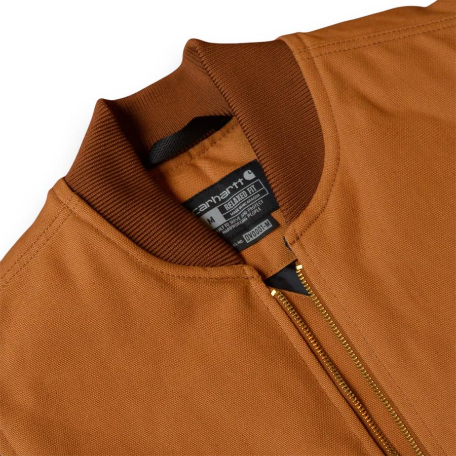 Carhartt カーハート ダック ベスト V01 ブラウン メンズ Carhartt カーハート ダック ベスト V01 ブラウン メンズ