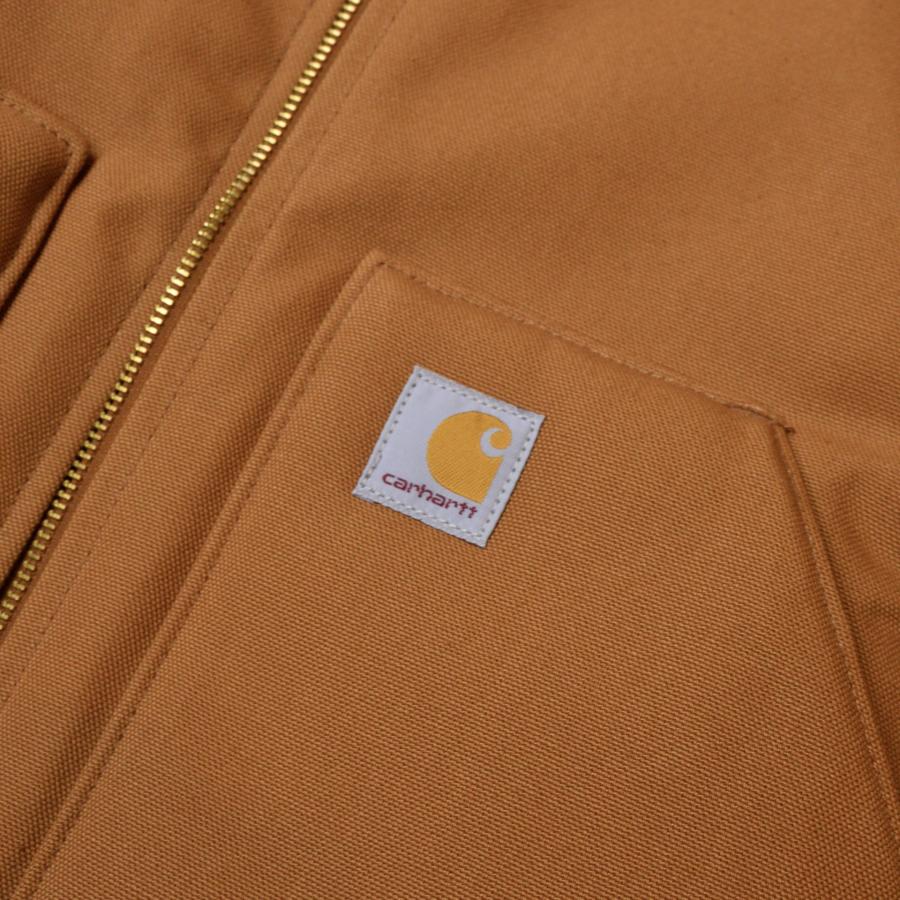 Carhartt カーハート ダック ベスト V01 ブラウン メンズ Carhartt カーハート ダック ベスト V01 ブラウン メンズ