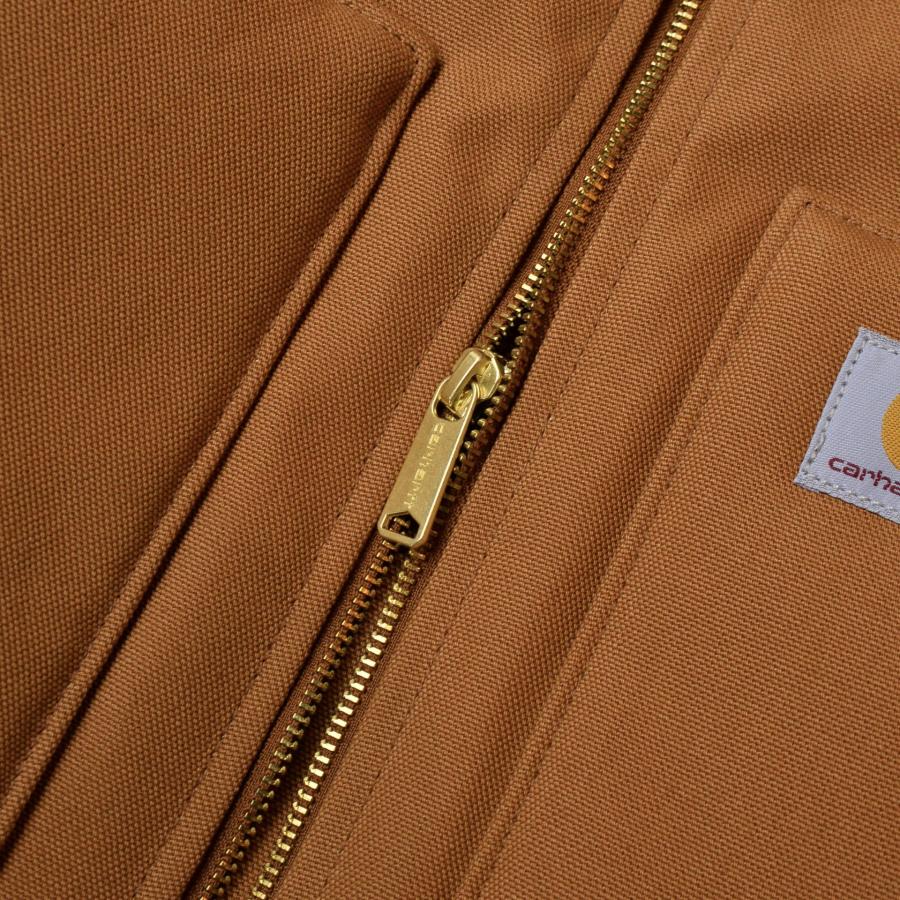 Carhartt カーハート ダック ベスト V01 ブラウン メンズ Carhartt カーハート ダック ベスト V01 ブラウン メンズ