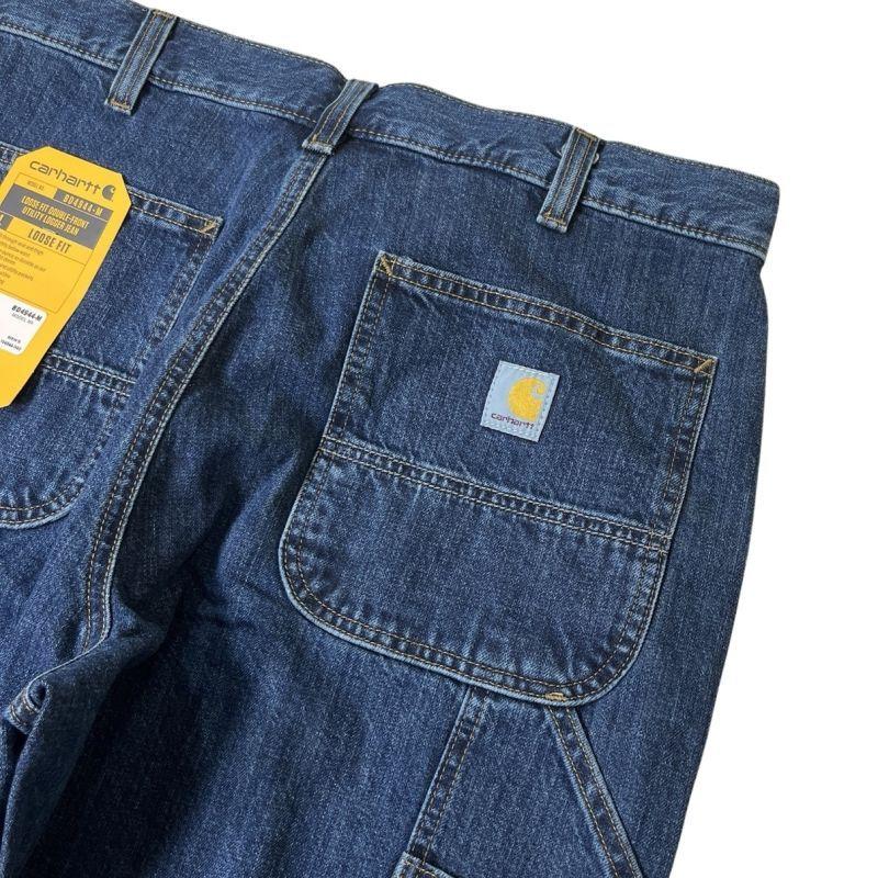 カーハート ルーズフィット ユーティリティ デニム カナル ワークパンツ メンズ 104941 carhartt