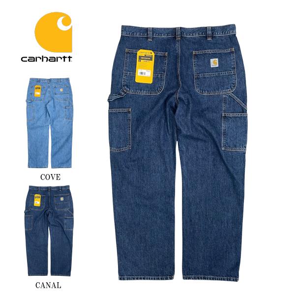 カーハート ルーズフィット ユーティリティ デニム コーヴ ワークパンツ メンズ 104941 carhartt