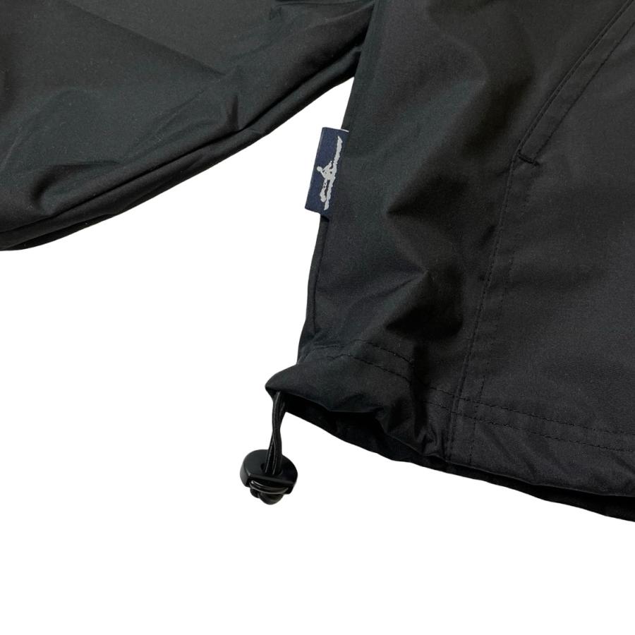 CHARLES RIVER APPAREL Pack-N-Go プルオーバー ブラック アノラック