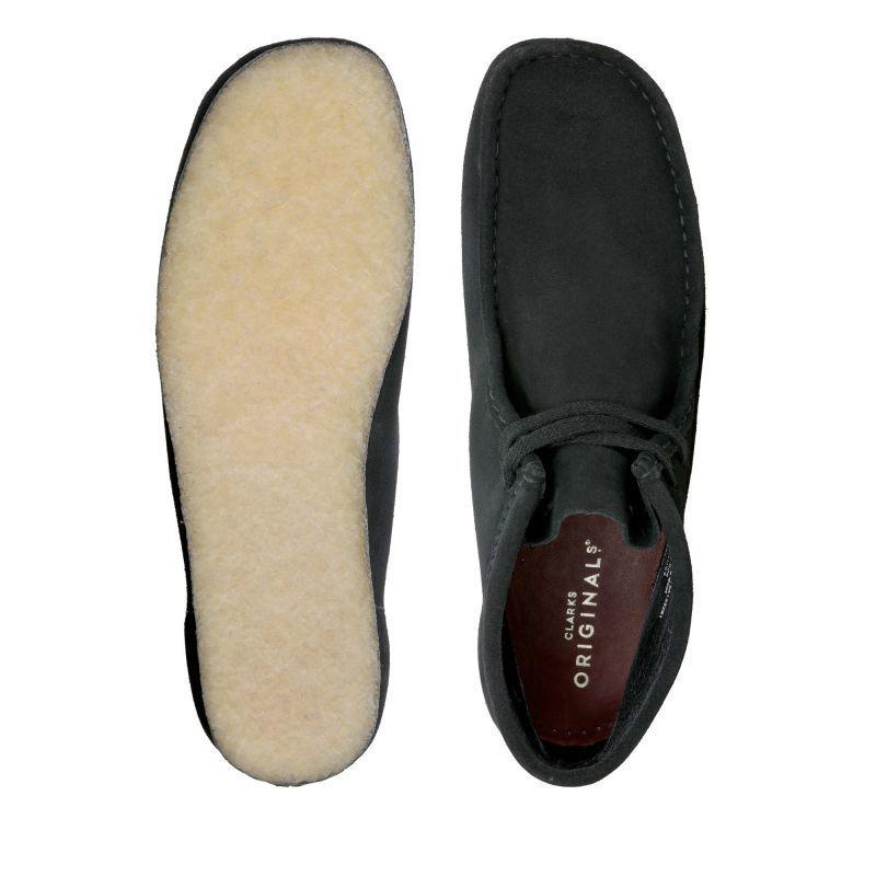 Clarks Wallabee クラークス ワラビー ブラックスエード メンズ | ovale.eu