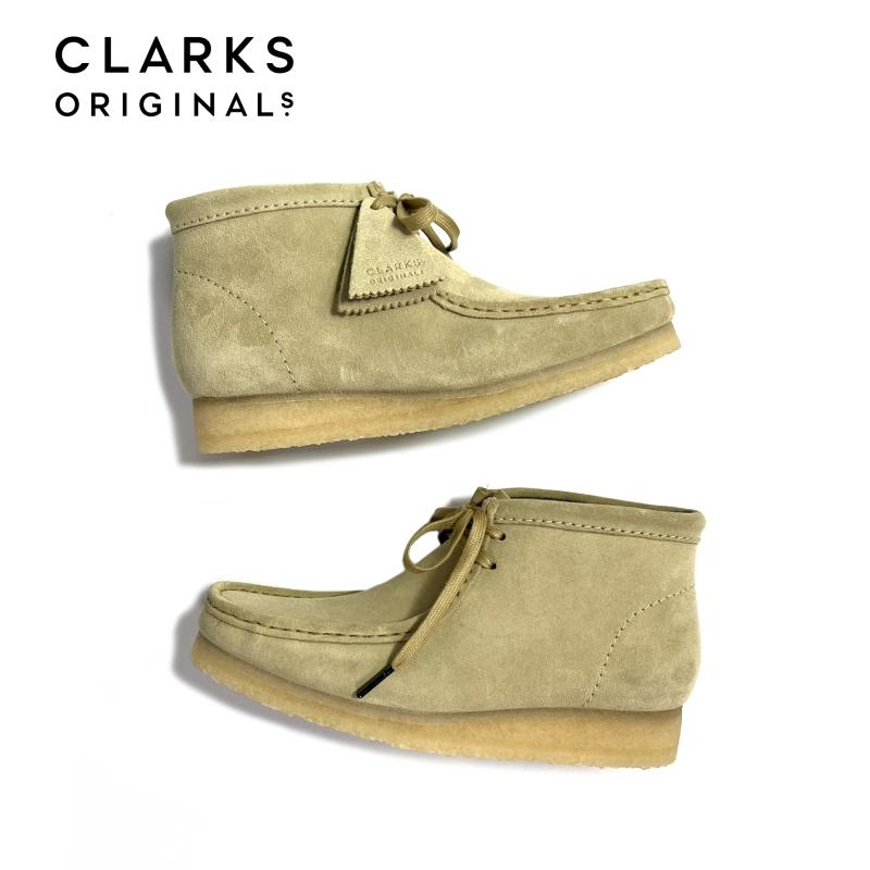 Clarks（クラークス） ワラビー ブーツ メイプルスエード メンズ