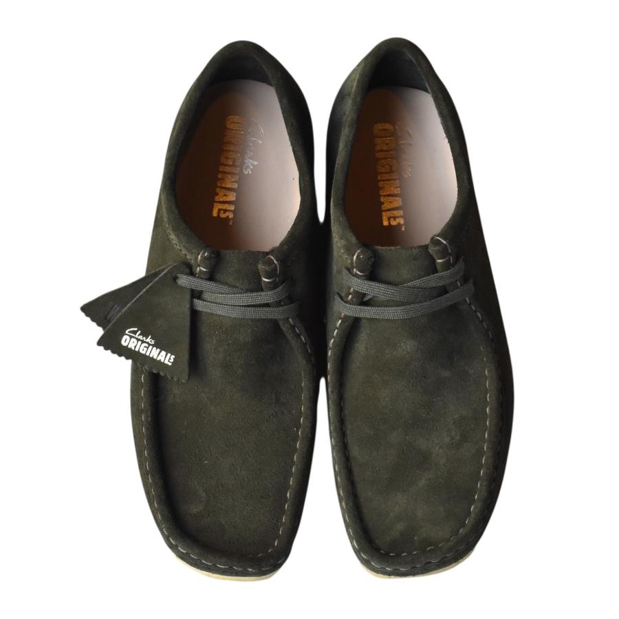 CLARKS Wallabee グリーンスエード 43 Clarks Wallabee. Forest Green GREEN（クラークス x ダニエル