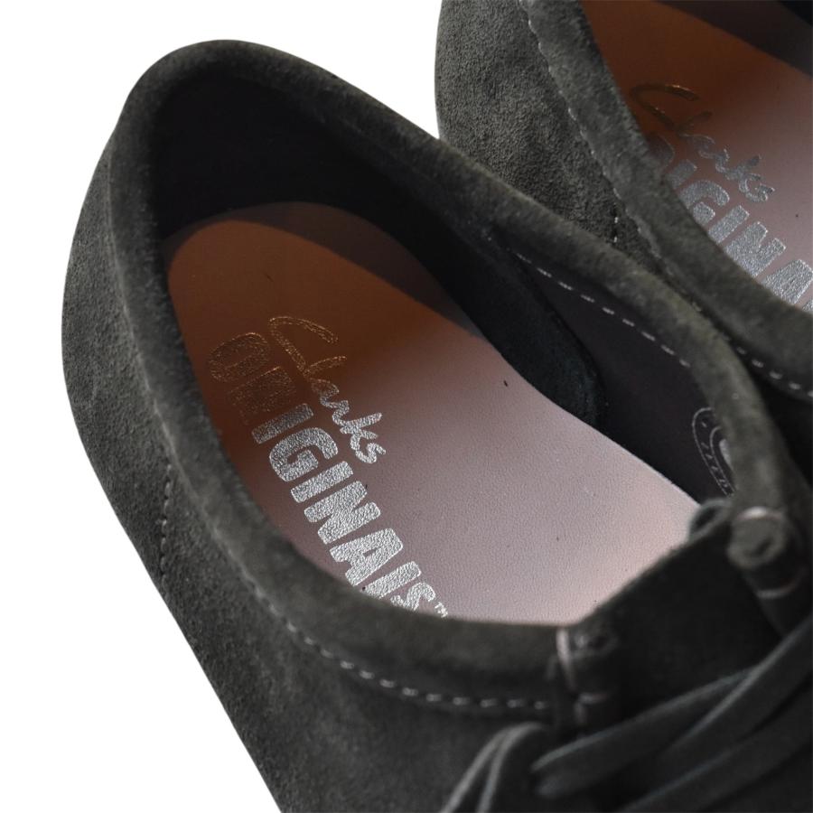 Clarks（クラークス） Clarks Warabee Forest Green Suade ワラビー