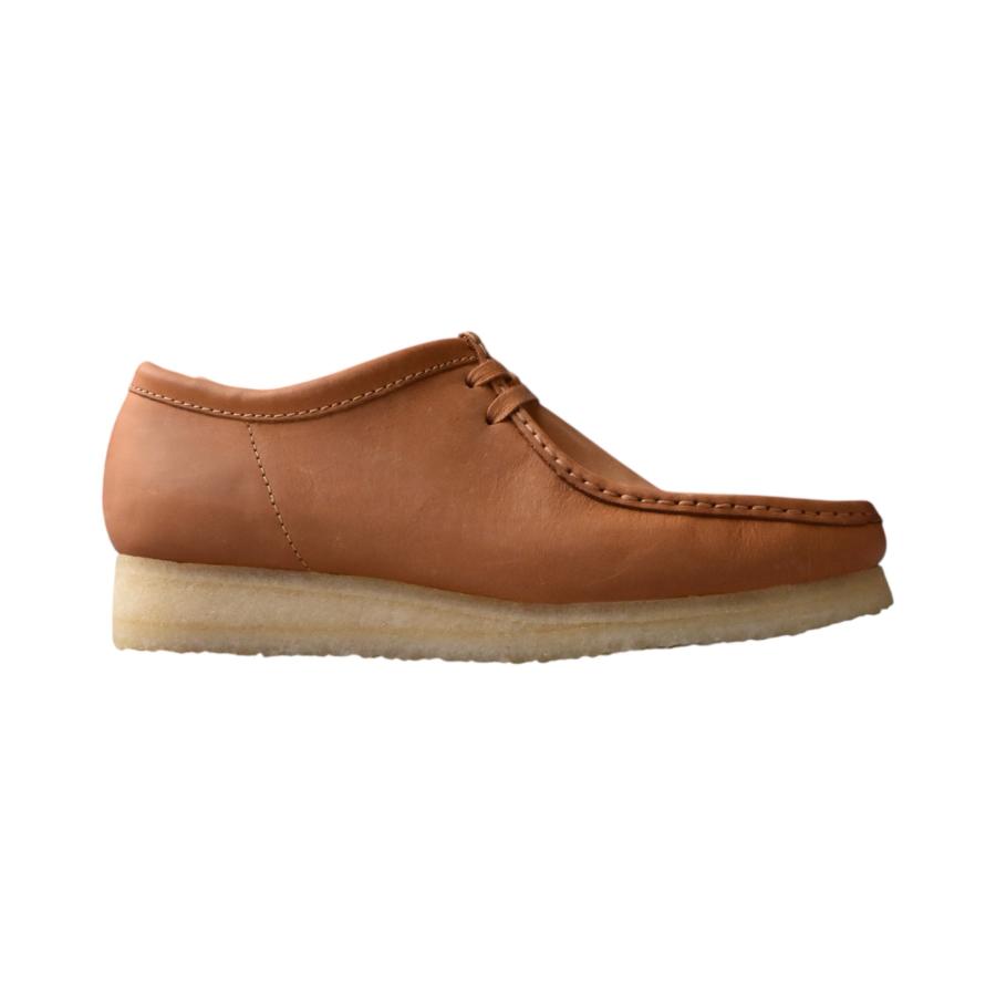 クラークスオリジナル　ワラビー　Tan Leather UK7 スムースレザー Clarks（クラークス） Clarks Warabee Tan ワラビー レザー タン