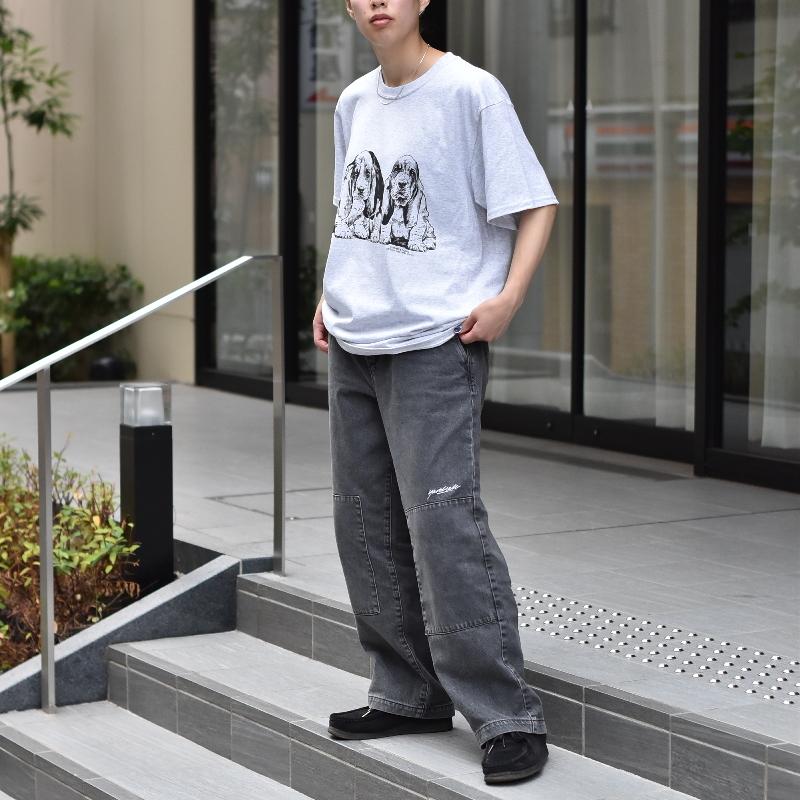 Coming & Going Designs ラブラドール ハンティング Tシャツ グレー