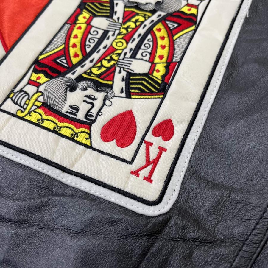 デッドストック ラスベガス レザージャケット ブラック メンズ