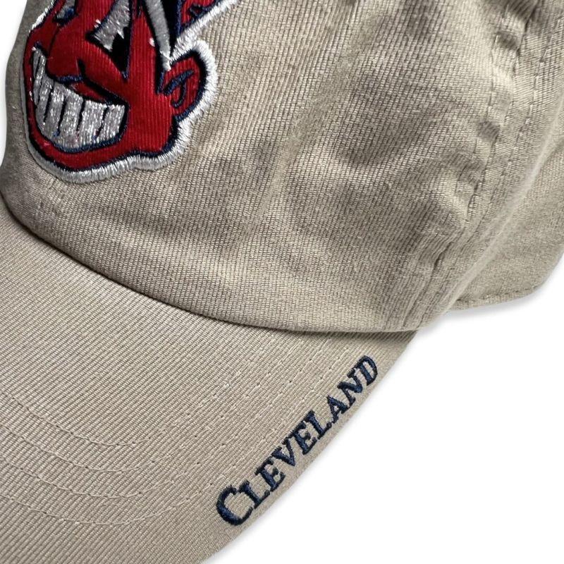 New Era INDIANS (インディアンス) キャップ KHAKI カーキ