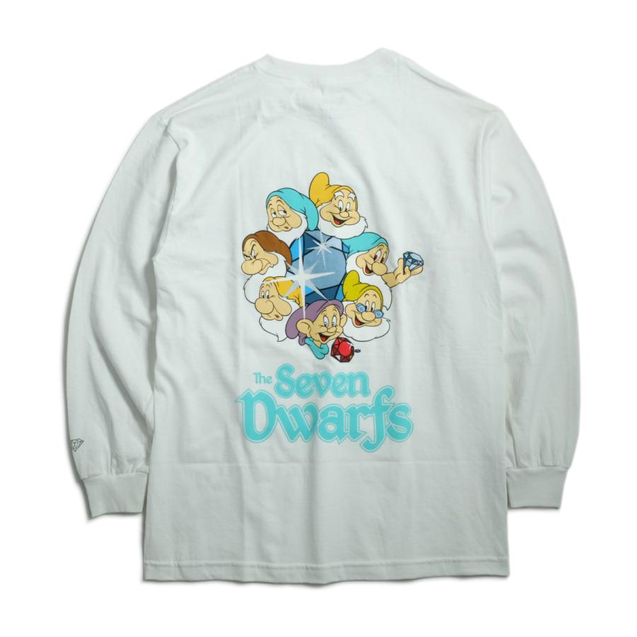 ダイアモンド サプライ ディズニー ドワーフ ロングスリーブ Tシャツ ホワイト メンズ レディース 長袖tシャツ Diamondsupplyco Disneydwarfslstee White Rawdrip 通販 Yahoo ショッピング