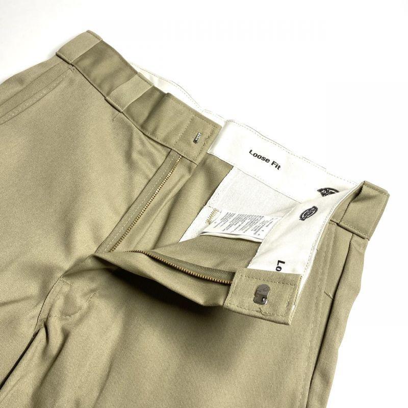 ディッキーズ 13" ルーズフィット マルチ ユーズ ポケット ワーク ショーツ カーキ dickies