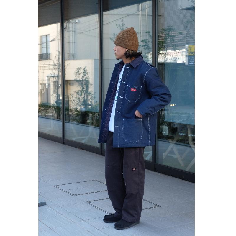 ディッキーズ デニム ブランケット ラインド チョア コート インディゴ