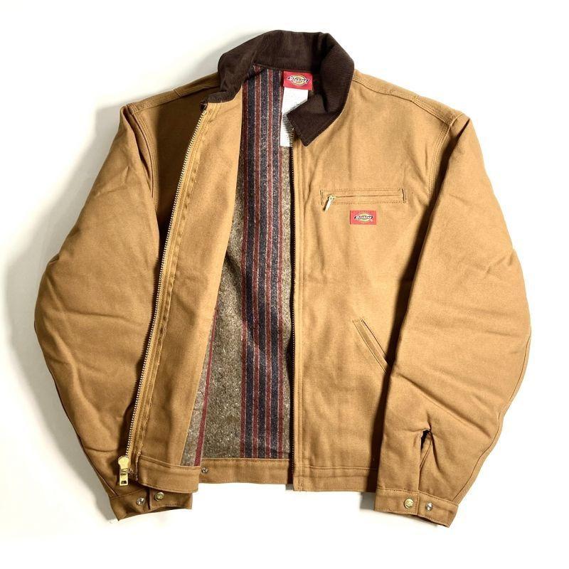 ディッキーズ ダック ブランケット ラインド ジャケット ブラウンダック メンズ ワーク Usaモデル 作業着 無地 Dickies Duckblanketlinedjacket Brownduck Rawdrip 通販 Yahoo ショッピング