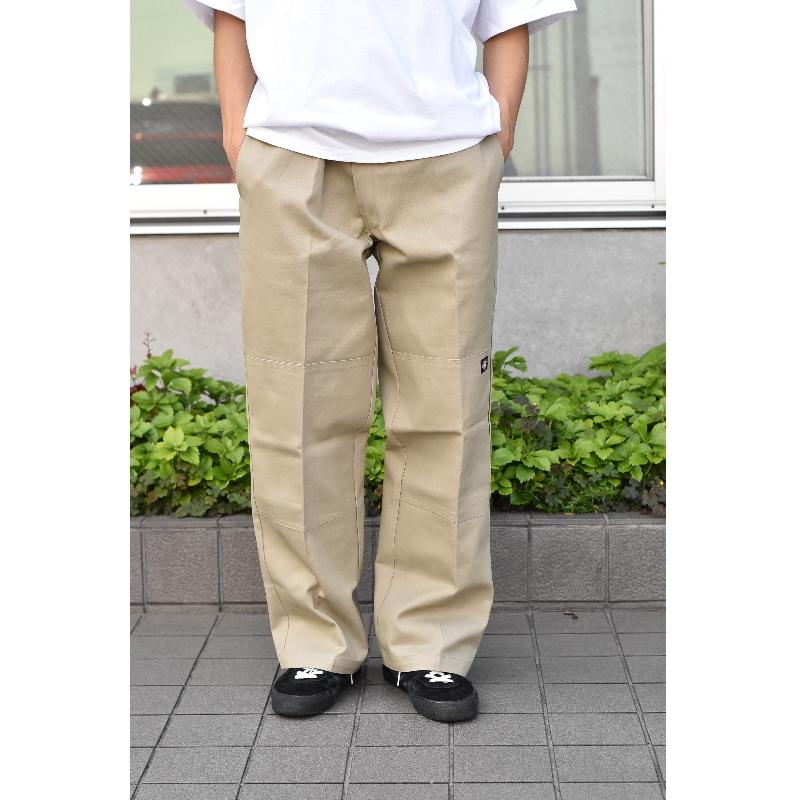 Dickies US ルーズフィット ダブルニー ワークパンツ カーキ Dickies US ルーズフィット ダブルニー ワークパンツ カーキ