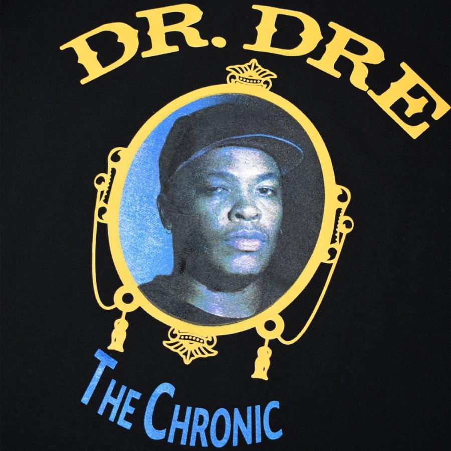 SAINT Mxxxxxx Dr.dreクロニックオマージュ Dr.Dre The Chronic S/S T-Shirts Black Tシャツ ドクタードレー