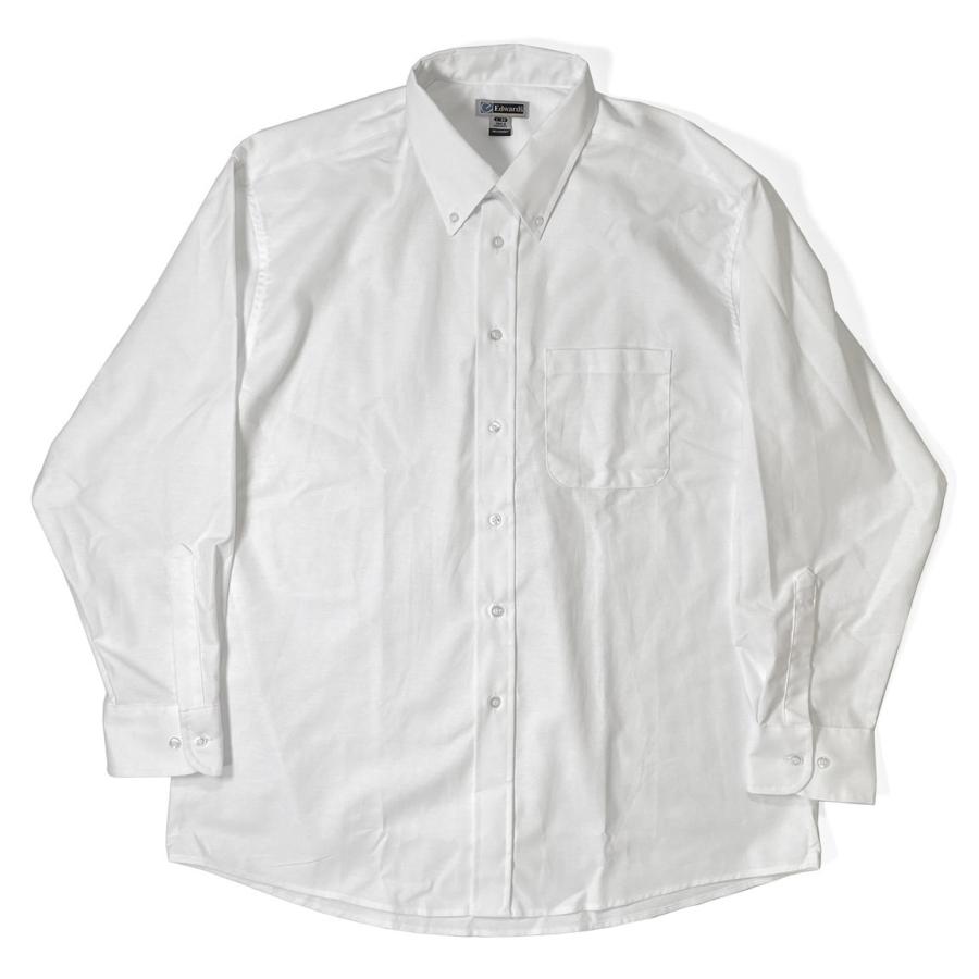 EDWARDS GARMENT イージー ケア ロングスリーブ オックスフォード