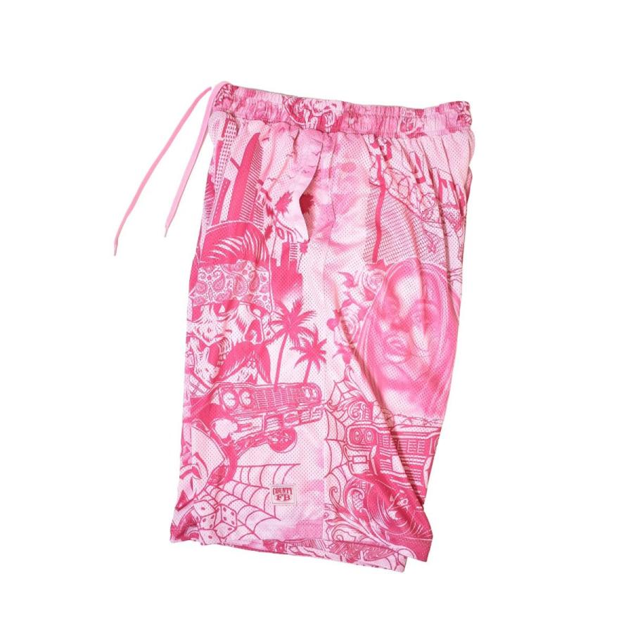 FB County Graffiti Mesh Shorts メッシュショーツ メンズ レディース