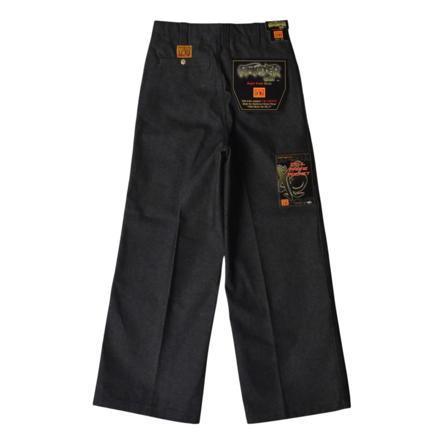 FB COUNTY Monster Cut Denim Pants - Black デニムパンツ メンズ 