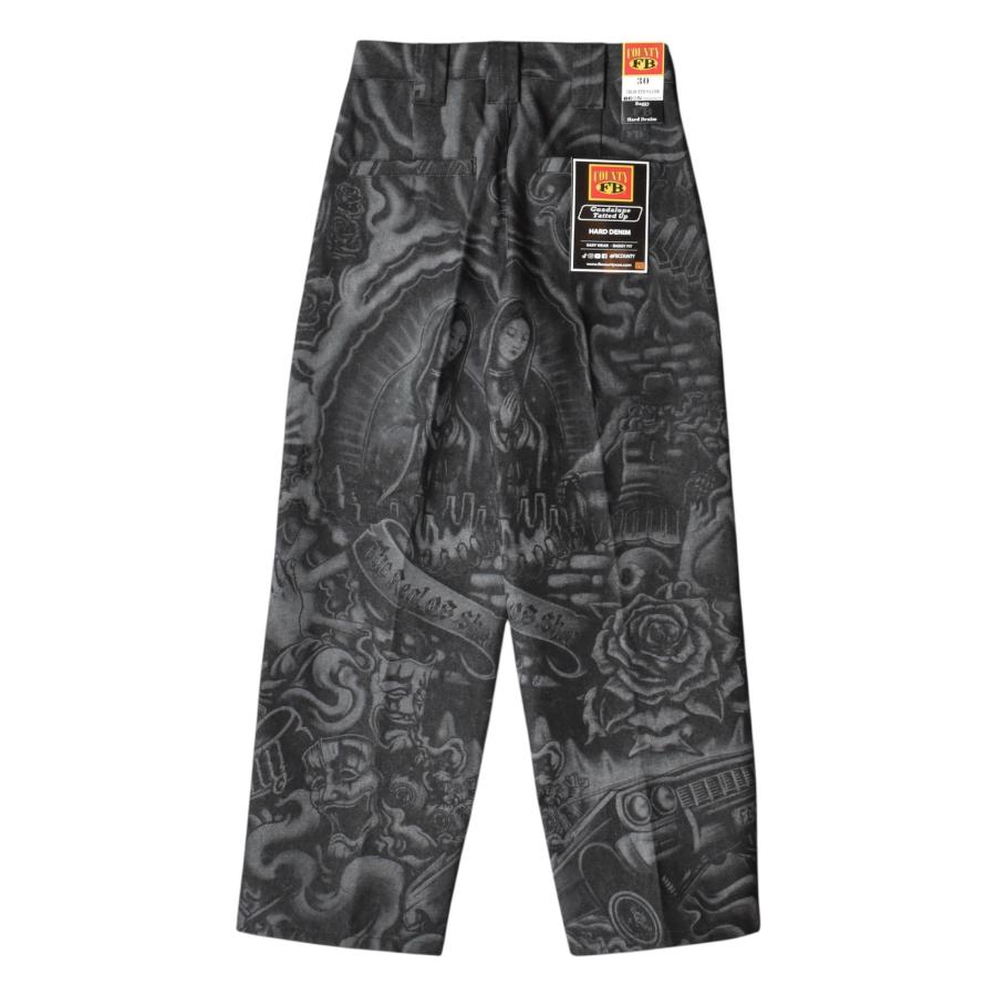 FB County Inked Up Hard Denim - Indigo Black エフビーカウンティ