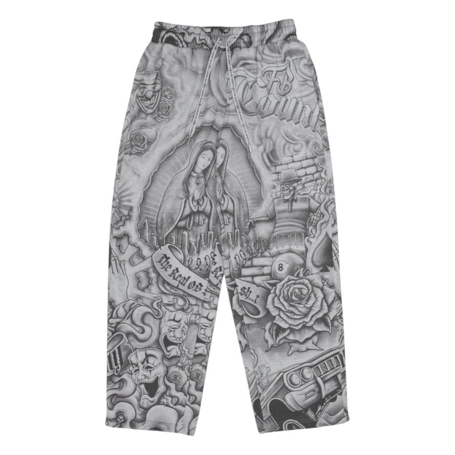 FB County Inked Up Sweat Pants - Grey エフビーカウンティ