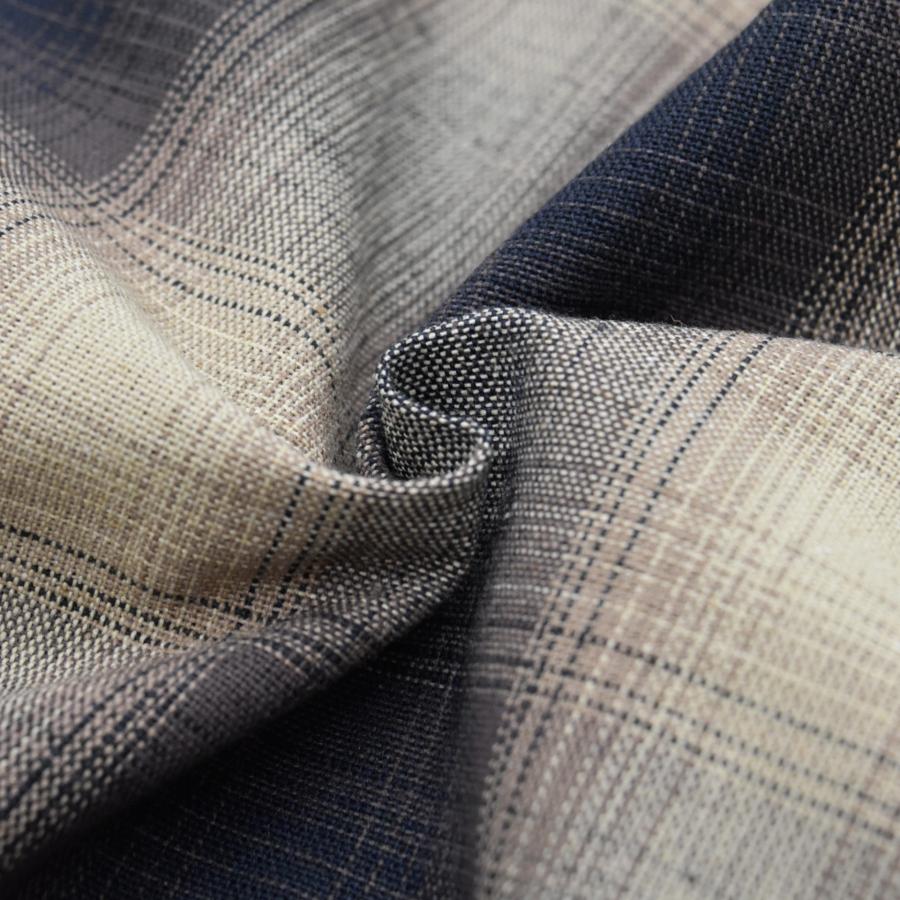 FB County L/S Checker Flannel Shirts - Black/Tan チェッカー