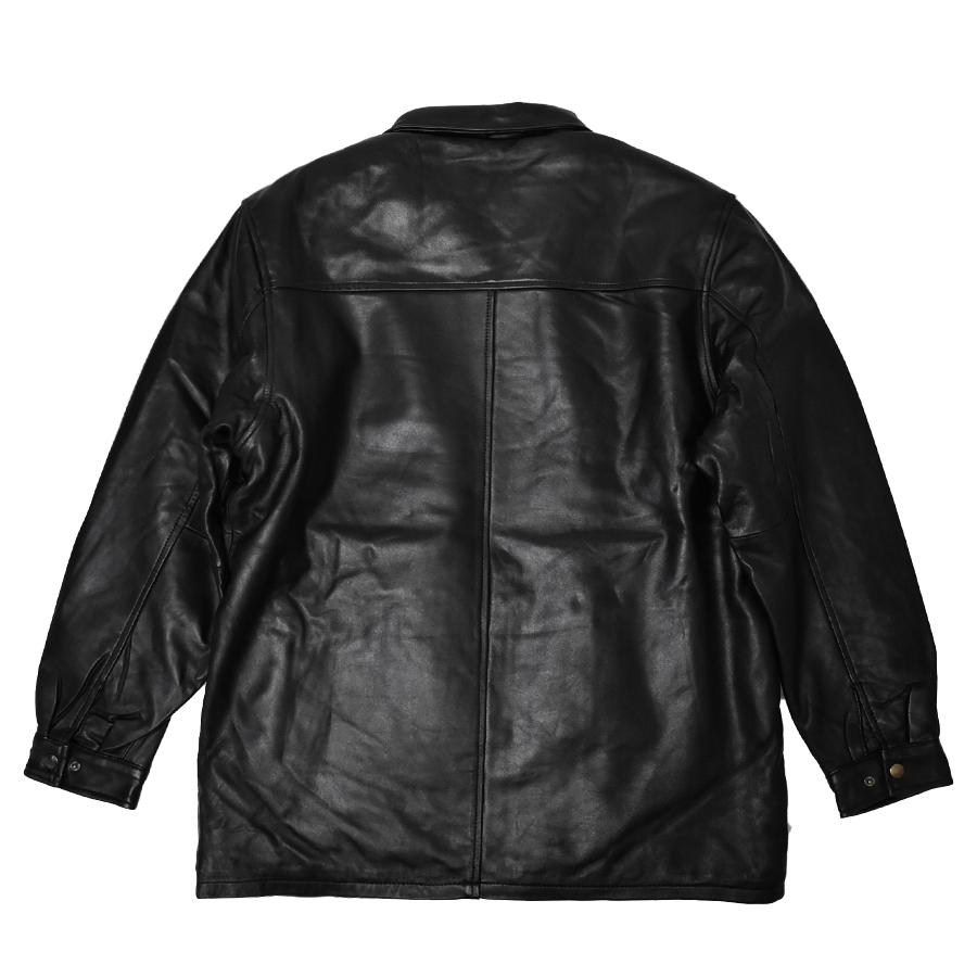 Ferugini Deadstock Leather Jacket - Black デッドストック レザー
