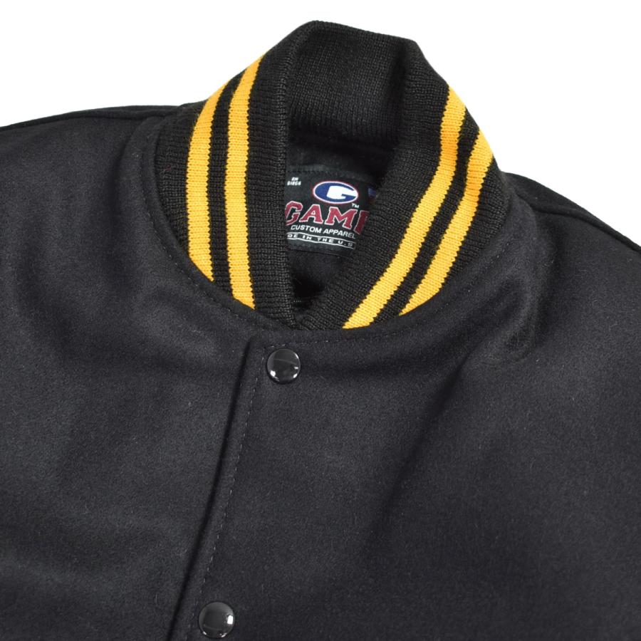 ゲームスポーツウェア ウール レザー バーシティー ジャケット