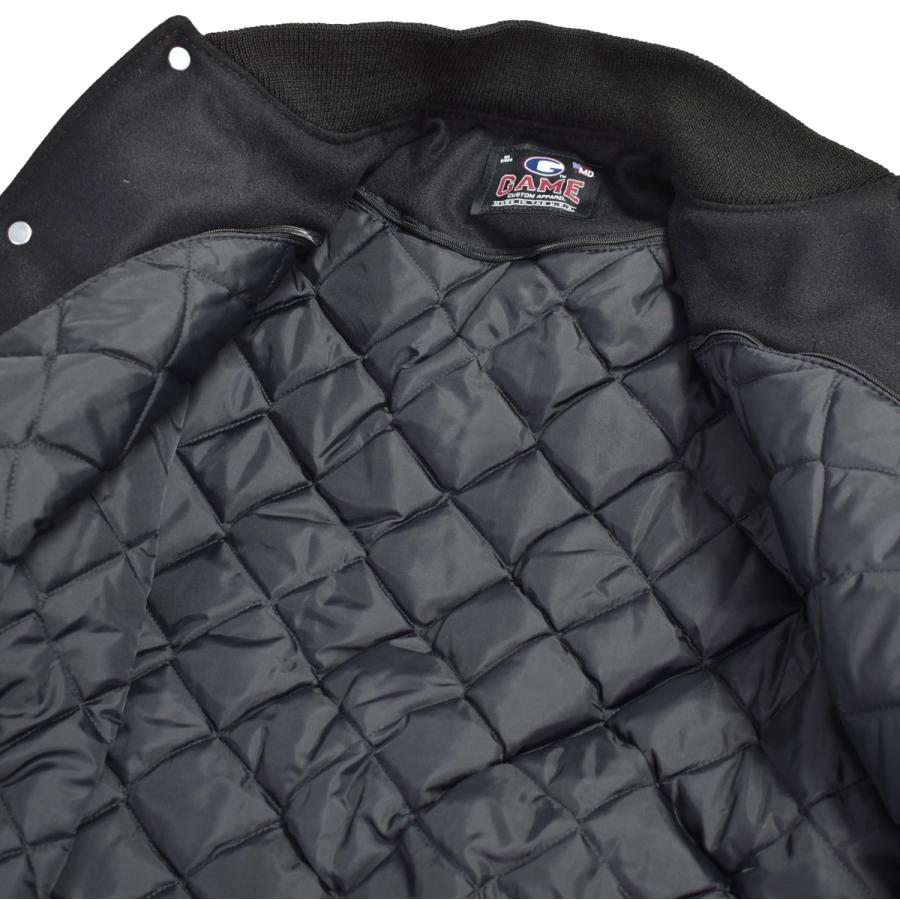 ゲームスポーツウェア ウール レザー バーシティー ジャケット