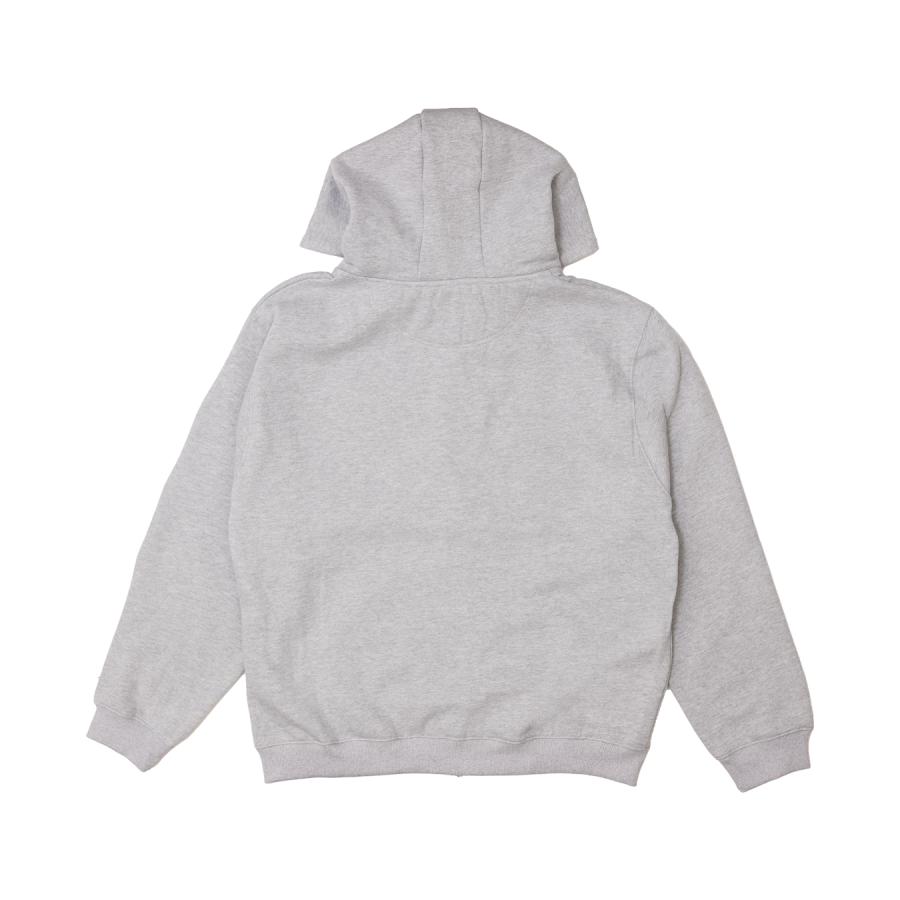 HODDLE Arch Logo Zip Up Hoodie Grey グレー フルジップ フーディー